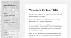Desktop Screenshot of polaribible.org
